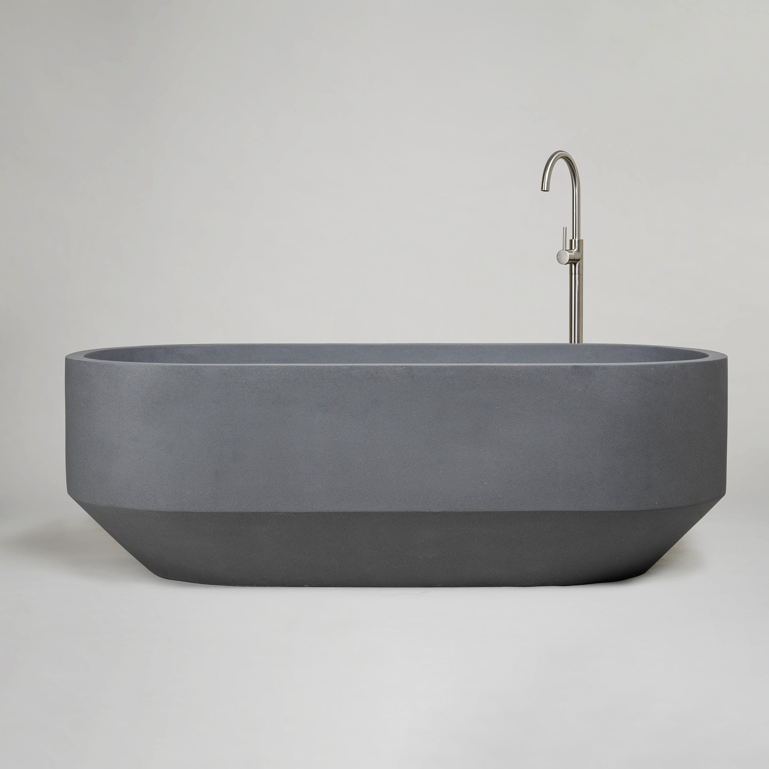 Cardrona Stone Bath Grey