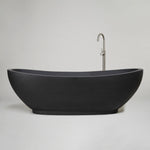 Cathedral Cove Stone Bath Black