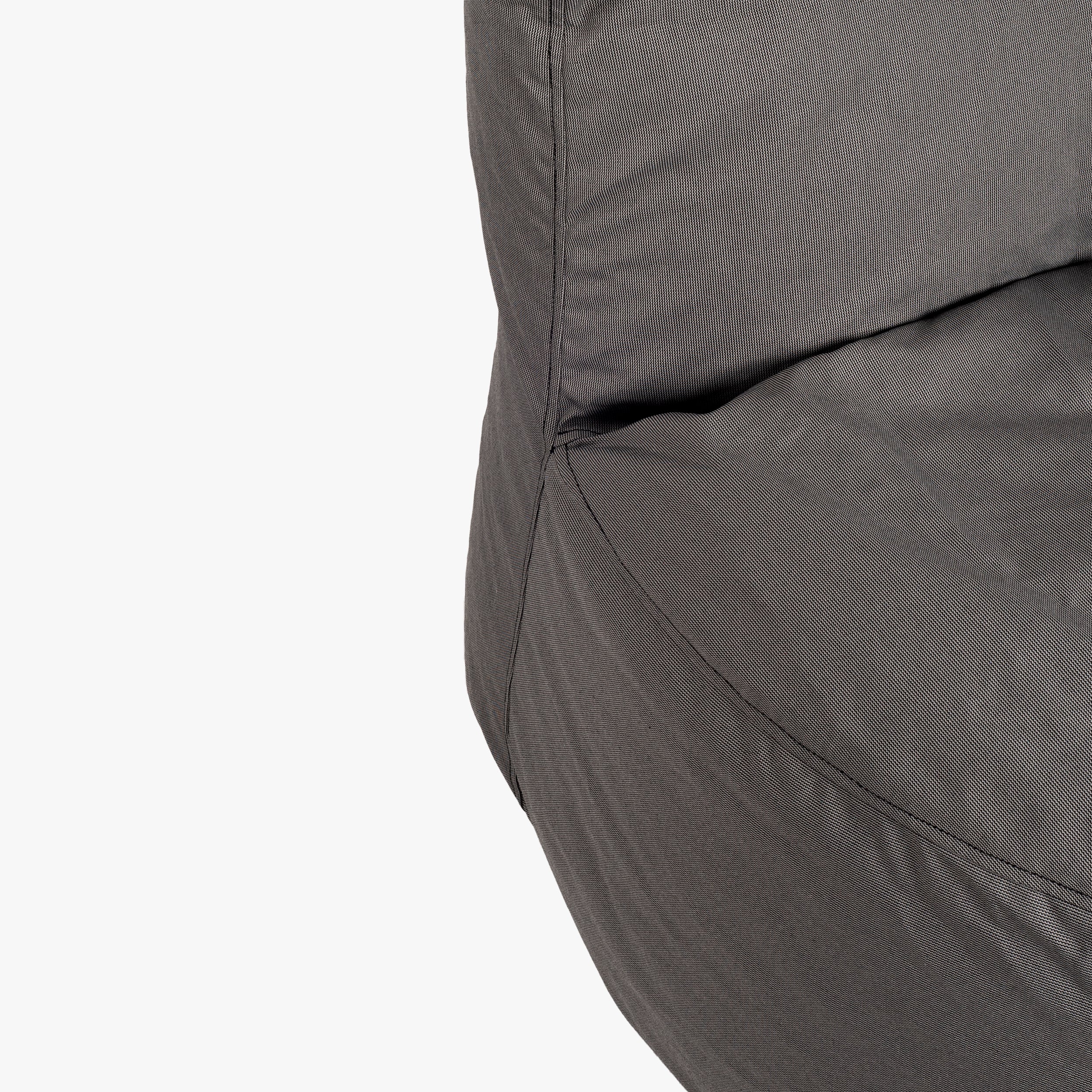 Vibe Graphite Outdoor Bean Bag Chair