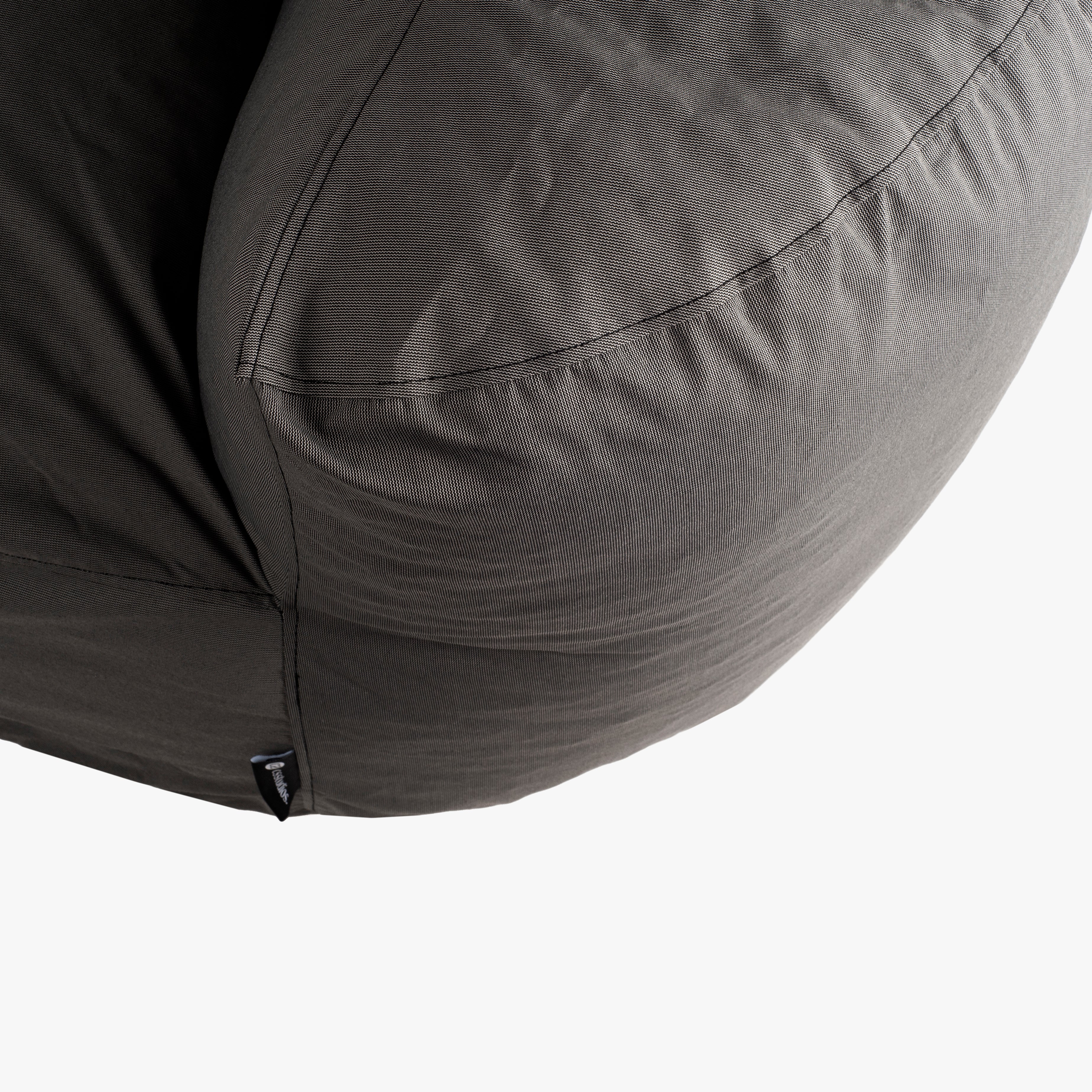 Vibe Graphite Outdoor Bean Bag Chair